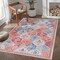 Edge Collections - 3' x 5' - Multicolor - Naar Area Rug Washable Low-Pile Non-Slip Non-Shedding Foldable Kid & Pet Friendly - 1 Piece